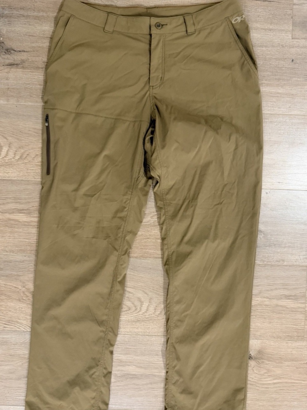 utdoor Research 24/7 Men's Dark Brown Nylon Blend Hiking Pants Sz 36 x 34